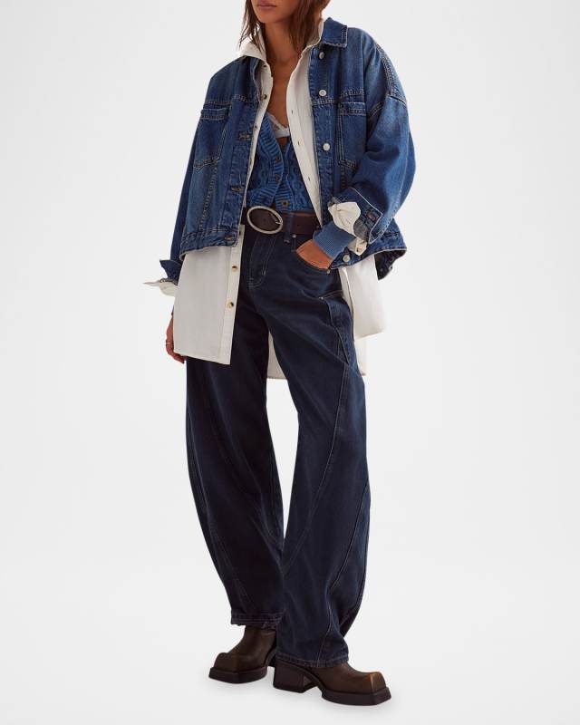 Opal Swing Denim Jacket